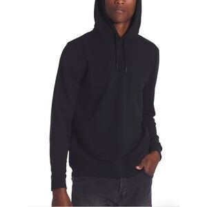 NWOT CUTS  Hyperloop Black Athletic Hoodie Sweatshirt Men's Medium